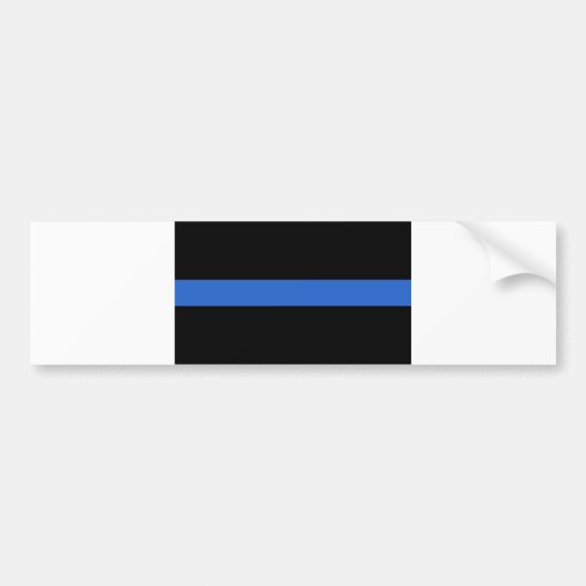 Das Symbol für die Solidarität der Polizei der "bl Autoaufkleber (Vorne)