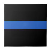 Das Symbol für die Solidarität der Polizei der "bl Fliese (Vorderseite)
