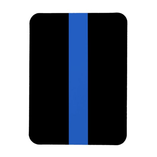 Das Symbol für die Solidarität der Polizei der "bl Magnet (Vertikal)