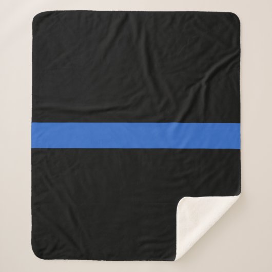 Das Symbol für die Solidarität der Polizei der "bl Sherpadecke (Vorderseite)