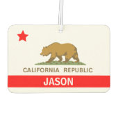 Das Symbol Kaliforniens Autolufterfrischer (Rückseite)