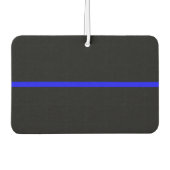 Das symbolische Thin Blue Line-Konzept Autolufterfrischer (Vorderseite)
