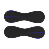 Das symbolische Thin Blue Line-Konzept Baseball (Paneele)