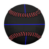 Das symbolische Thin Blue Line-Konzept Baseball (Rückseite)