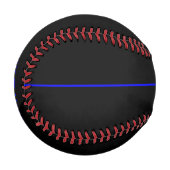 Das symbolische Thin Blue Line-Konzept Baseball (Vorderseite Links)