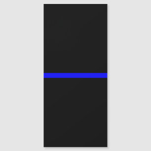 Das symbolische Thin Blue Line-Konzept Magnetkarte