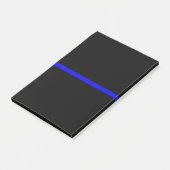 Das symbolische Thin Blue Line-Konzept Post-it Klebezettel (angewinkelt)