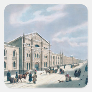 Das synodal-Druckhaus Quadratischer Aufkleber