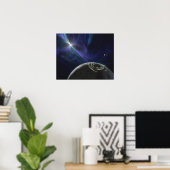 Das System des pulsaren Planeten Poster (Heimbüro)