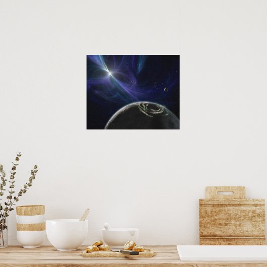 Das System des pulsaren Planeten Poster (Küche)