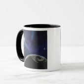 Das System des pulsaren Planeten Tasse (Vorderseite Links)