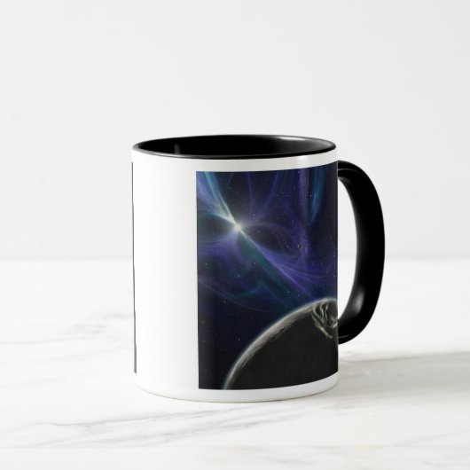 Das System des pulsaren Planeten Tasse (VorderseiteRechts)