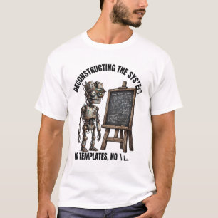 Das System ohne Vorlagen dekonstruieren T-Shirt