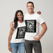 Das System recyceln | Bold Graphic Design | Herren T-Shirt (Unisex)