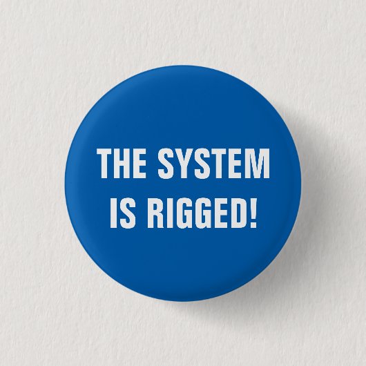 Das System wird manipuliert Button (Vorderseite)