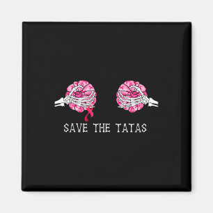 Das T.a.T.a.s Pumpkin Breast Cancer Awareness gere Magnet