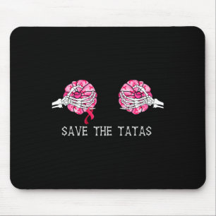 Das T.a.T.a.s Pumpkin Breast Cancer Awareness gere Mousepad