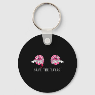 Das T.a.T.a.s Pumpkin Breast Cancer Awareness gere Schlüsselanhänger