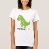 "Das T-Rex" der Frauen grundlegender T - Shirt (Vorderseite)