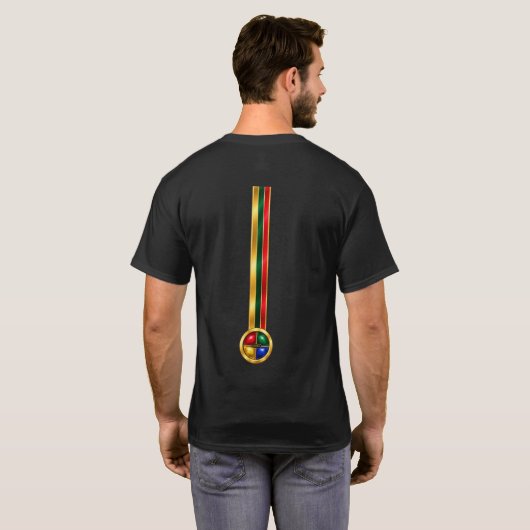 Das T-Shirt (Schwarz voll)