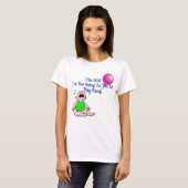 Das T-Shirt 2016 Mitleid-Party-Damen, blauer (Vorne ganz)