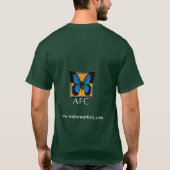 Das T-Shirt AFC-Männer (Rückseite)