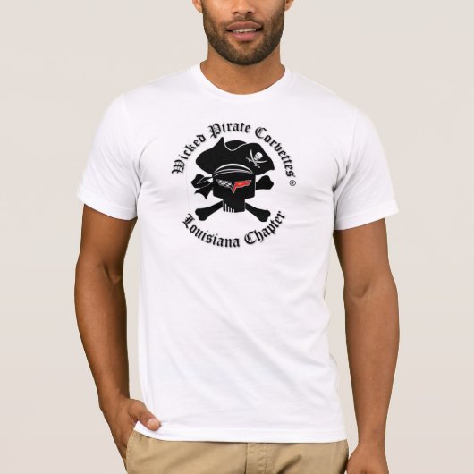 Das T-Shirt böser Vettes Männer (Vorderseite)