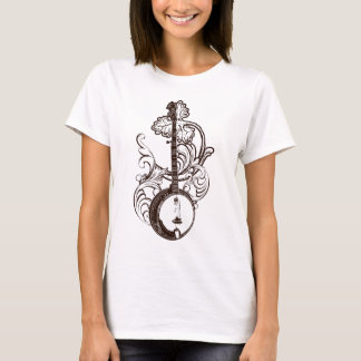 Das T-Shirt der Banjo-T - Shirt-Frauen