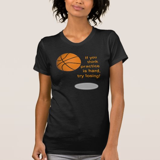 Das T-Shirt der Basketballgewinn-Frauen (Vorderseite)