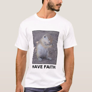 Das T-Shirt der betenden Eichhörnchen-Männer