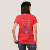 Das T-Shirt der Frau mit Rosendruck der feinen (Schwarz voll)