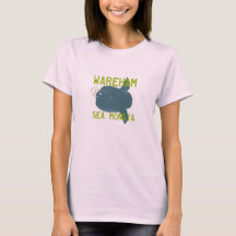 Das T-Shirt der Frauen in der Lagune