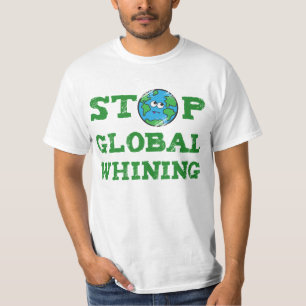 Das T-Shirt der globalen jammernden Männer