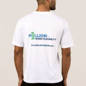 das T-Shirt der Männer 1MFWF (Rückseite)