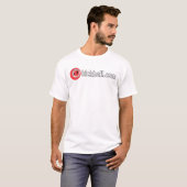 Das T-Shirt der Männer - Kickball.com Wordmark (Vorne ganz)
