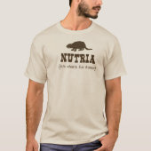 Das T-Shirt der Nutria Abendessen-Männer (Vorderseite)