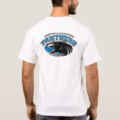 Das T-Shirt der Panther-Logo-Rückseiten-Männer (Rückseite)