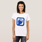 Das T-Shirt der PlugShare Logo-Frauen (Vorne ganz)