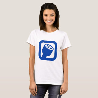 Das T-Shirt der PlugShare Logo-Frauen