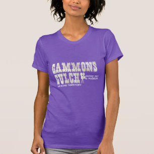 Das T-Shirt der Schinkengulch-Film-Set-Frauen
