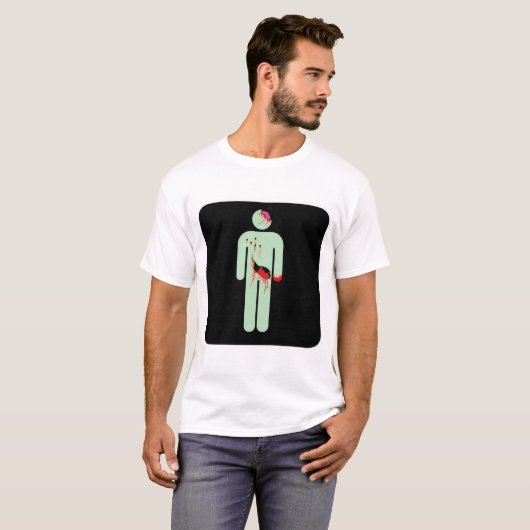 Das T-Shirt der schwarzen Männer des (Vorne ganz)