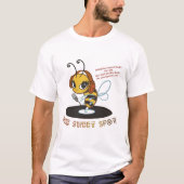 Das T-Shirt "der süßes T-Shirt" Sweetspot (Vorderseite)