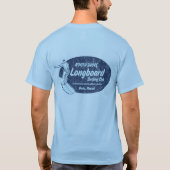 Das T-Shirt der Verein-surfenden Männer (Rückseite)