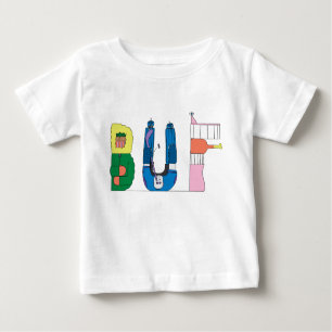 Das T-Shirt   des Babys BÜFFEL, NY (BUF)