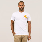 Das T-Shirt des Hundewanderers (Vorne ganz)