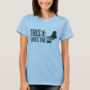 Das T-Shirt "dieser Wanderer-Lieben" Frauen das