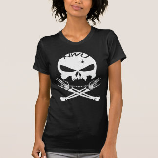 Das T-Shirt dunkler Schocker-Roger-Frau