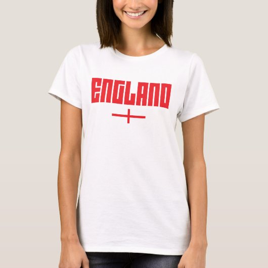 Das T-Shirt England-Frauen (Vorderseite)