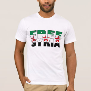 Das T-Shirt freier Syrien-Männer