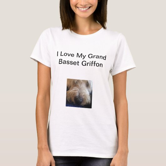 Das T-Shirt großartiger Dachshund Griffon Frauen (Vorderseite)